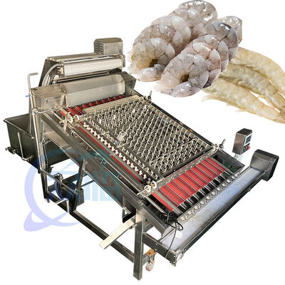 Giá tốt 1200KG Shrimp Peeler And Deveiner Machine Máy tháo tôm công nghiệp Trực tuyến