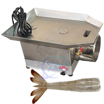 Good price 0.12KW Shrimp Cutting Equipment Industrial Shrimp Back Open Peeler online