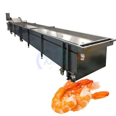 Good price 2.2KW Shrimp Processing Machine 380V Fish Processing Plant Equipment online