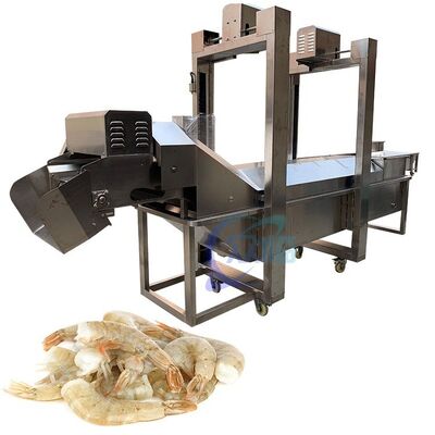 Good price Automated Shrimp Processing Equipment Stainless Steel 304 3.7KW online