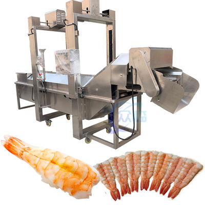 Good price Lobster Processing Equipment 500kg/H-600kg/H Shrimp Cleaning Machine online