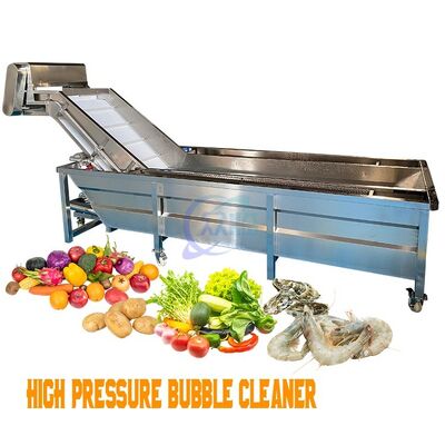 Good price High Pressure Bubble Washing Machine 1000kg-1500kg Fish Washing Machine online