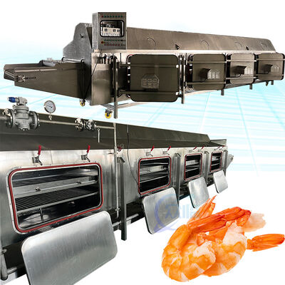 Good price Conveyor Belt Sushi Shrimp Cooking Machine Energy Saving Automatic Shrimp Cooker online