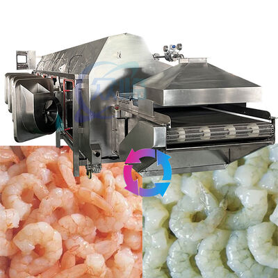 ราคาดี 1000KG/H เครื่องทําสีผัก เครื่องแปรรูปกุ้งจากสแตนเลส ออนไลน์