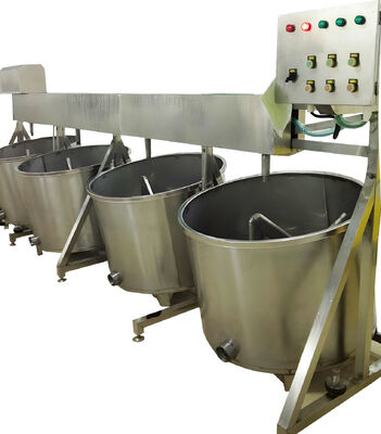 Good price Stainless Steel Batch Shrimp Processing Soaking Machine Large Scale online