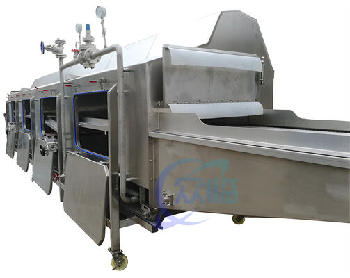 Good price 700kg/H-1000kg/H Shrimp Cooking Machine 3200KG Sushi Shrimp Processing Line online