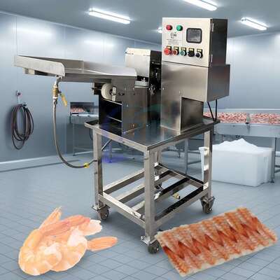 Good price SS304 Shrimp Cutting Machine Multifunctional Prawn Peeler Machine online