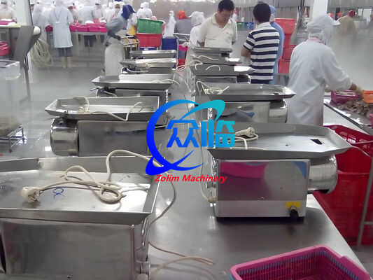 Good price 60-80Pcs/Min Shrimp Back Splitting Machine Shrimp Deveiner Machine online