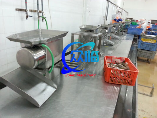 Good price High Speed Shrimp Deveining Machine 70Pcs/Min Automatic Shrimp Deveiner online